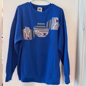 Vintage Osage River Blue Crewneck Size XXL
